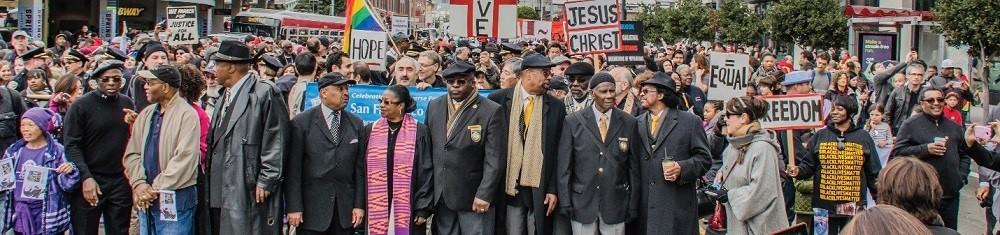 MLK celebration march