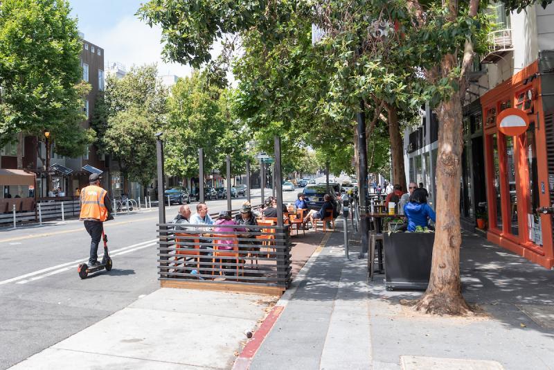 Shared Spaces Parklet 