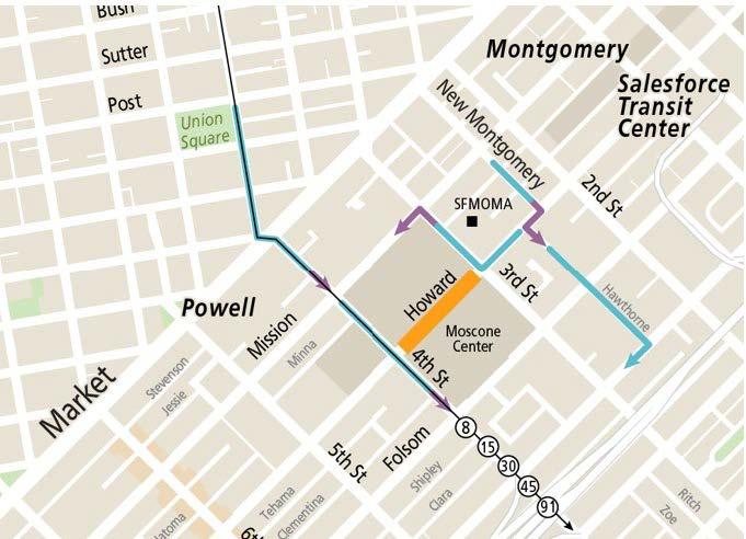 Map of overnight street closures and traffic detours that will be in effect Sept. 16-19, 8 p.m. to 6 a.m.