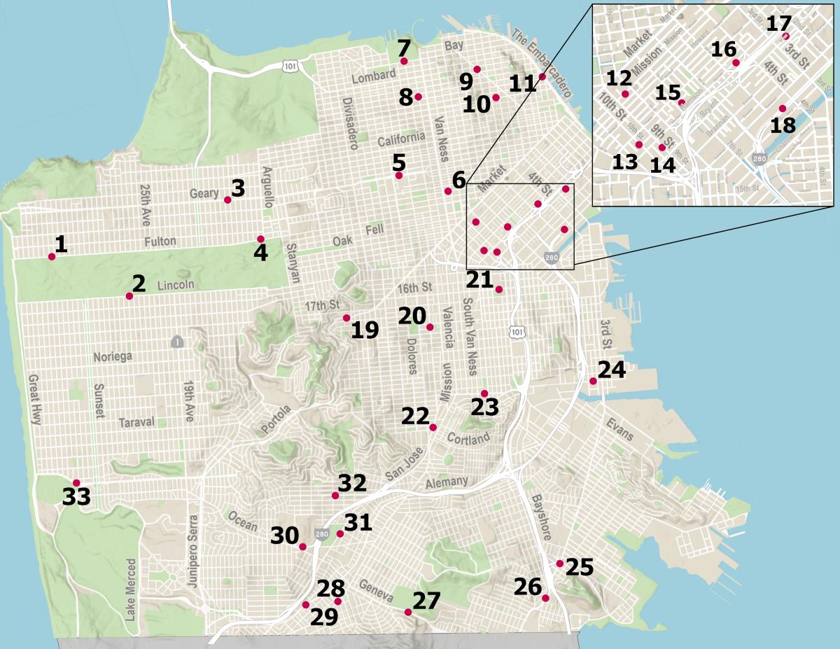 Speed Safety Camera Locations