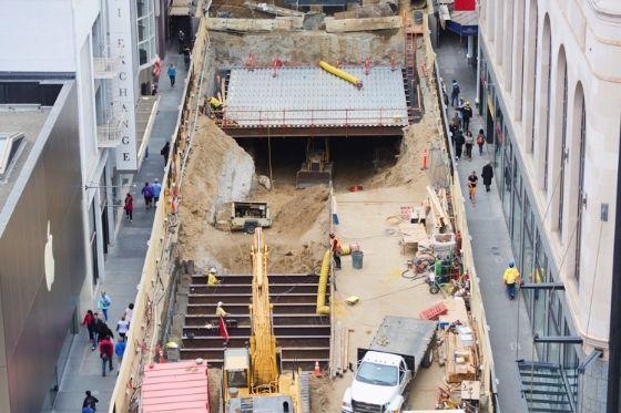 Ongoing excavation at this site continues.