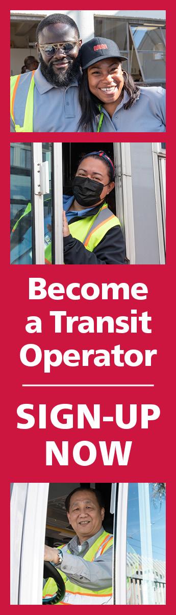 Sign Up To Become a Transit Operator