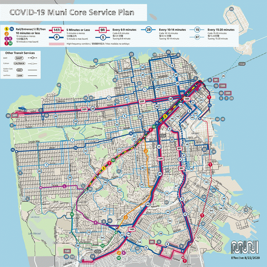 New core service map