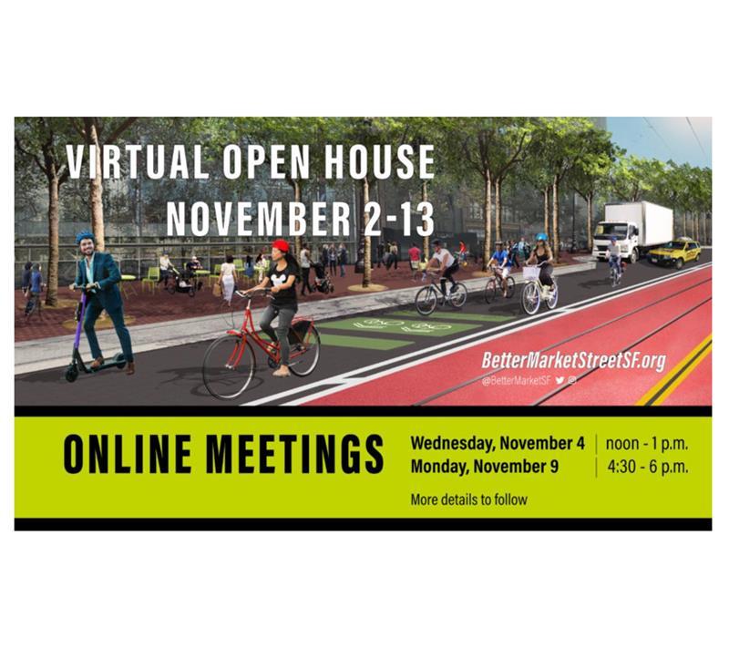 Better Market Street virtual open house information graphic