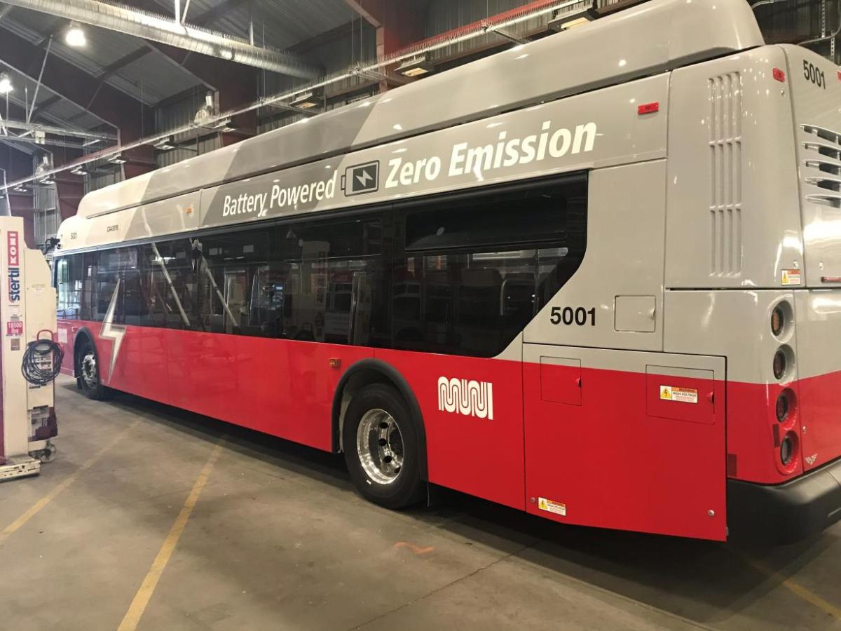 Battery-Electric Bus made by New Flyer