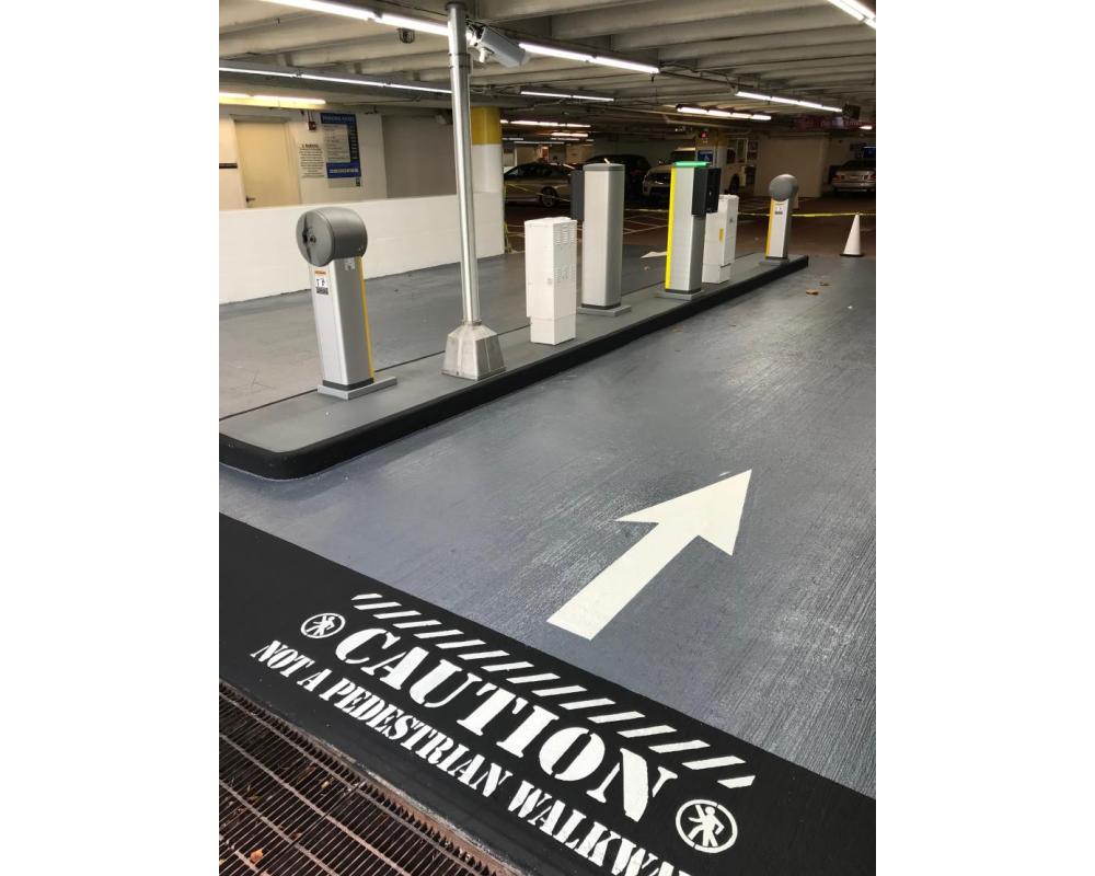St. Mary's Garage - California Street - Install Complete