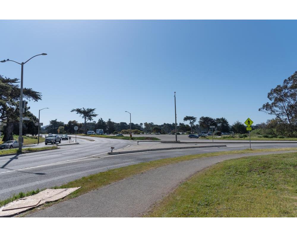 Lake Merced Boulevard, Sunset Circle Parking Lot and Sunset Boulevard (existing conditions)