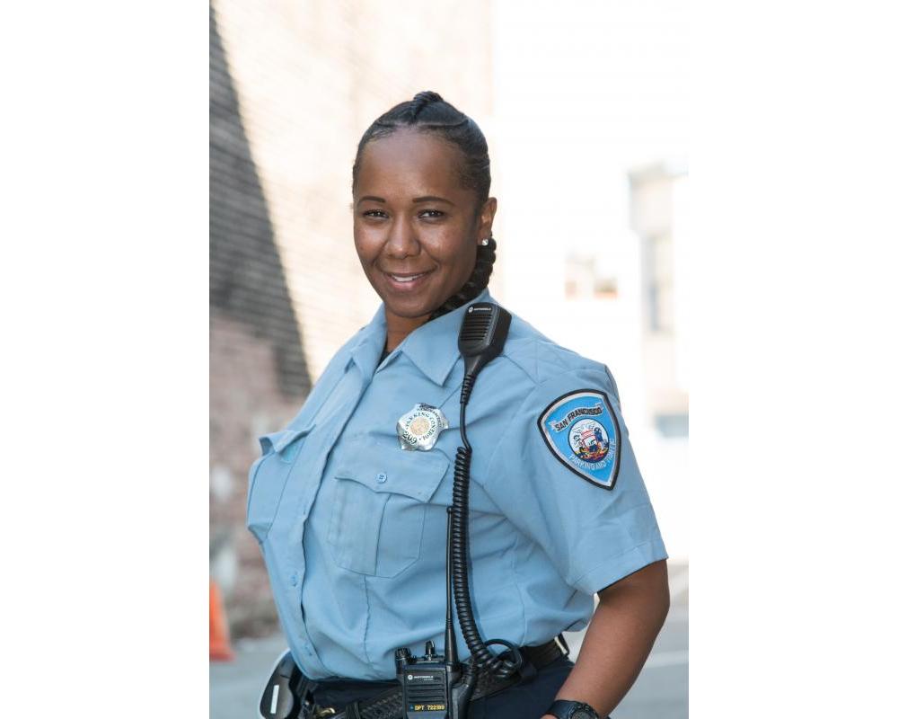 Parking control officer photo