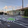 New bikeways at the intersection of Indiana and 25th