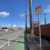 Existing conditions on Cesar Chavez Street looking east.