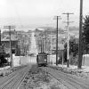 Cable cars ran on Fillmore from Broadway to Green until 1941. This image looks north on Fillmore to the bay in 1903.