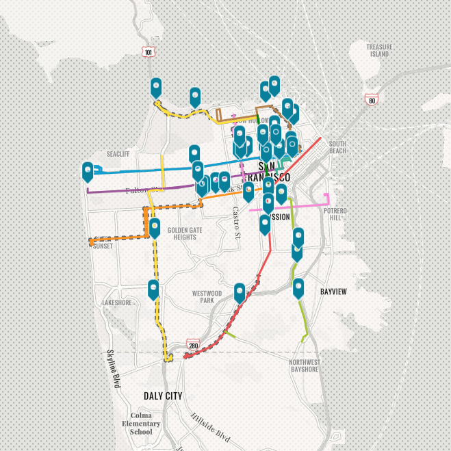 Thumbnail Image of Muni Forward Interactive StoryMap