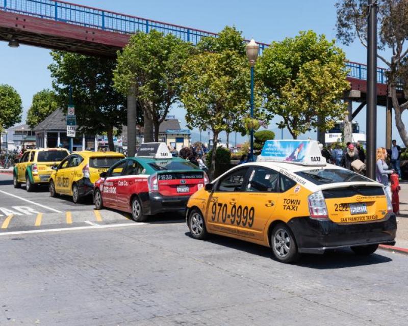 Taxi Stand at Pier 39