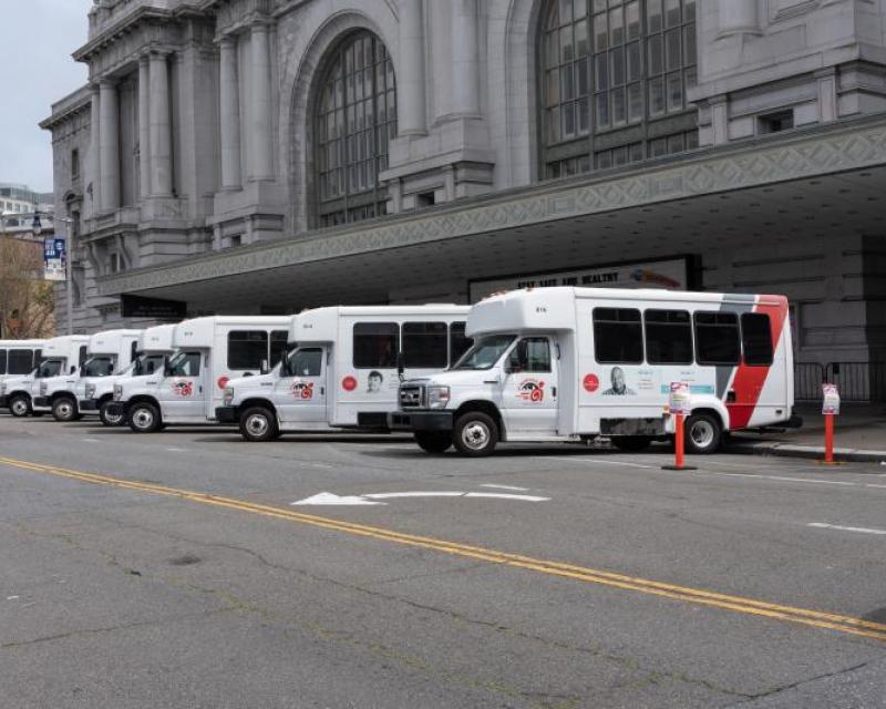 Paratransit Vehicles Used for Emergency Response During COVID-19 Pandemic