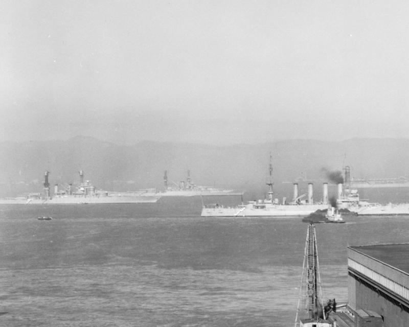 battleships in SF Bay