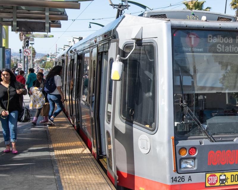 People loading up on the T Third Line.