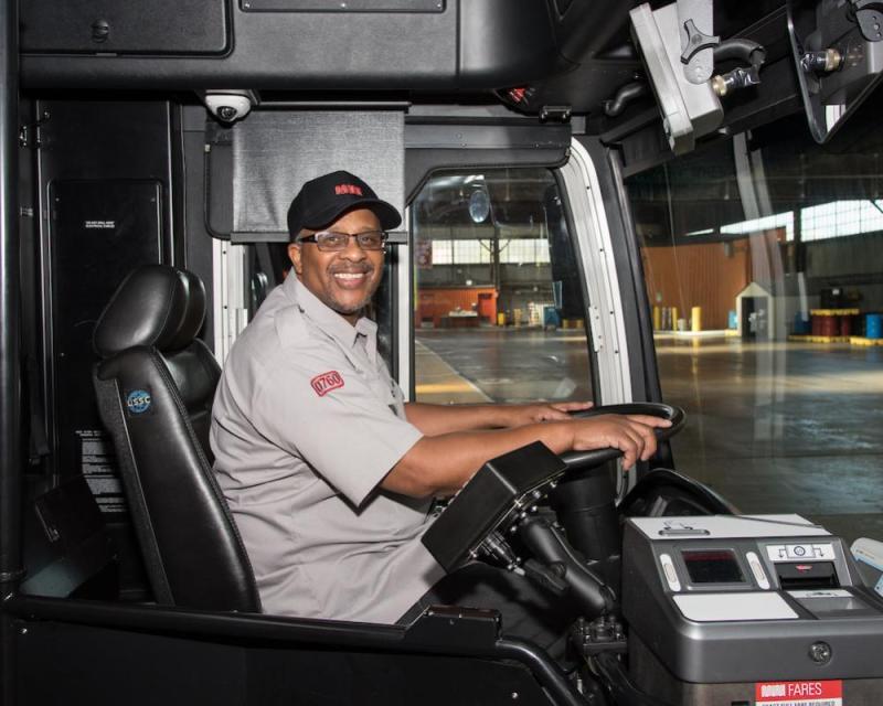 Transit Driver Appreciation Day, operator out of Flynn