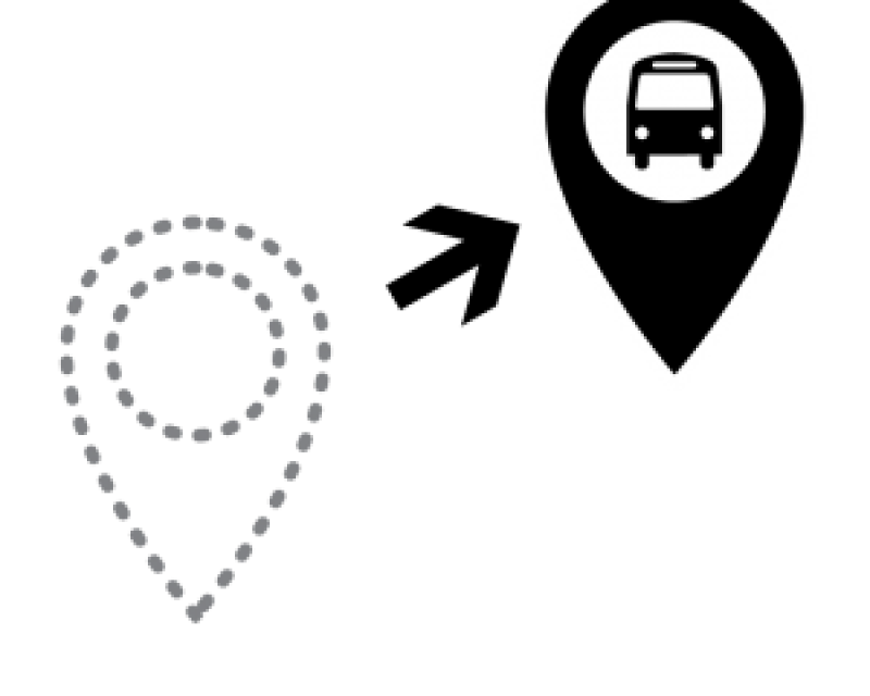 Muni Bus reroute icon