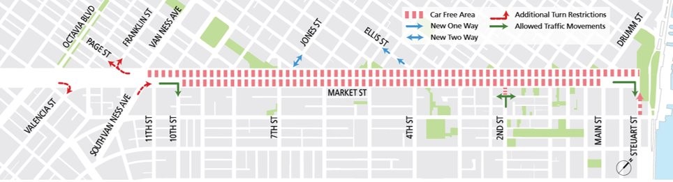 Car-Free Market Street starts January 29