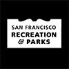 Логотип парка отдыха и парков Сан-Франциско; ссылка на трансфер до парка Золотые Ворота