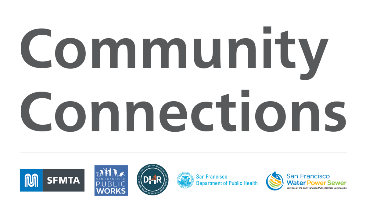 Community Connections Logo with partners