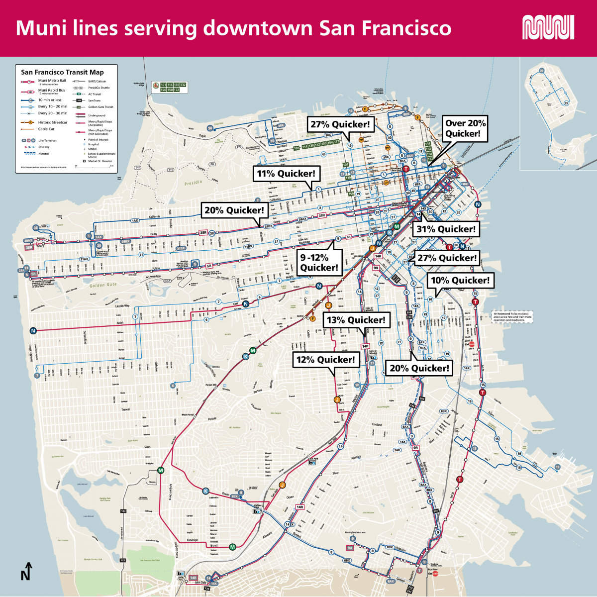 Sfmta Illustrator Map Downtown Routes 011923 V4 