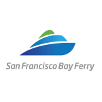 Логотип парома через залив Сан-Франциско
