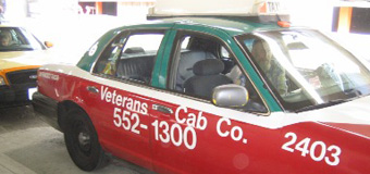 Veterans Cab taxi