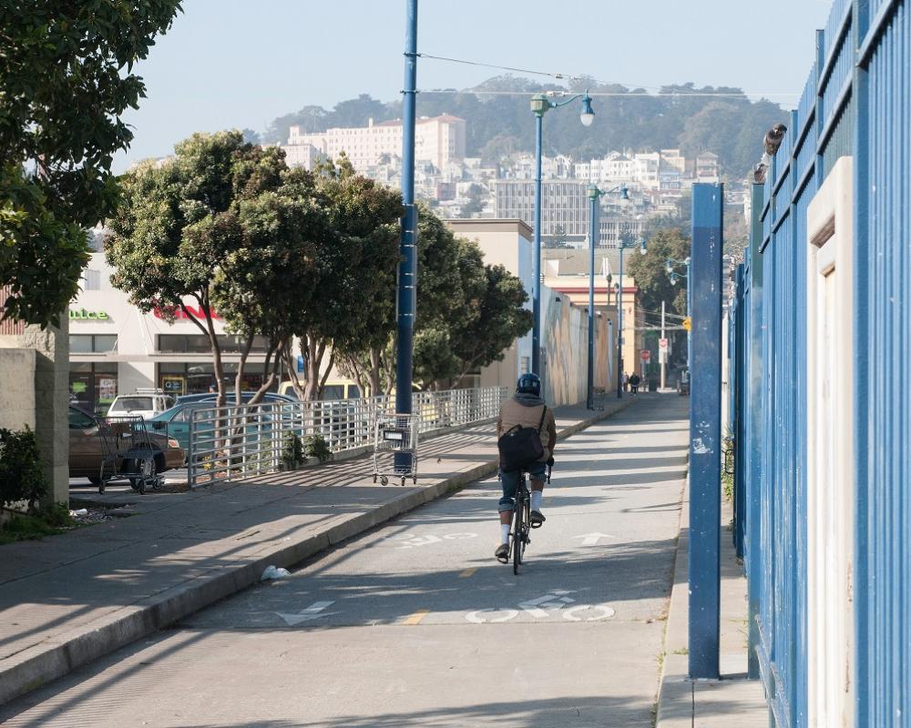 class iv bike lane