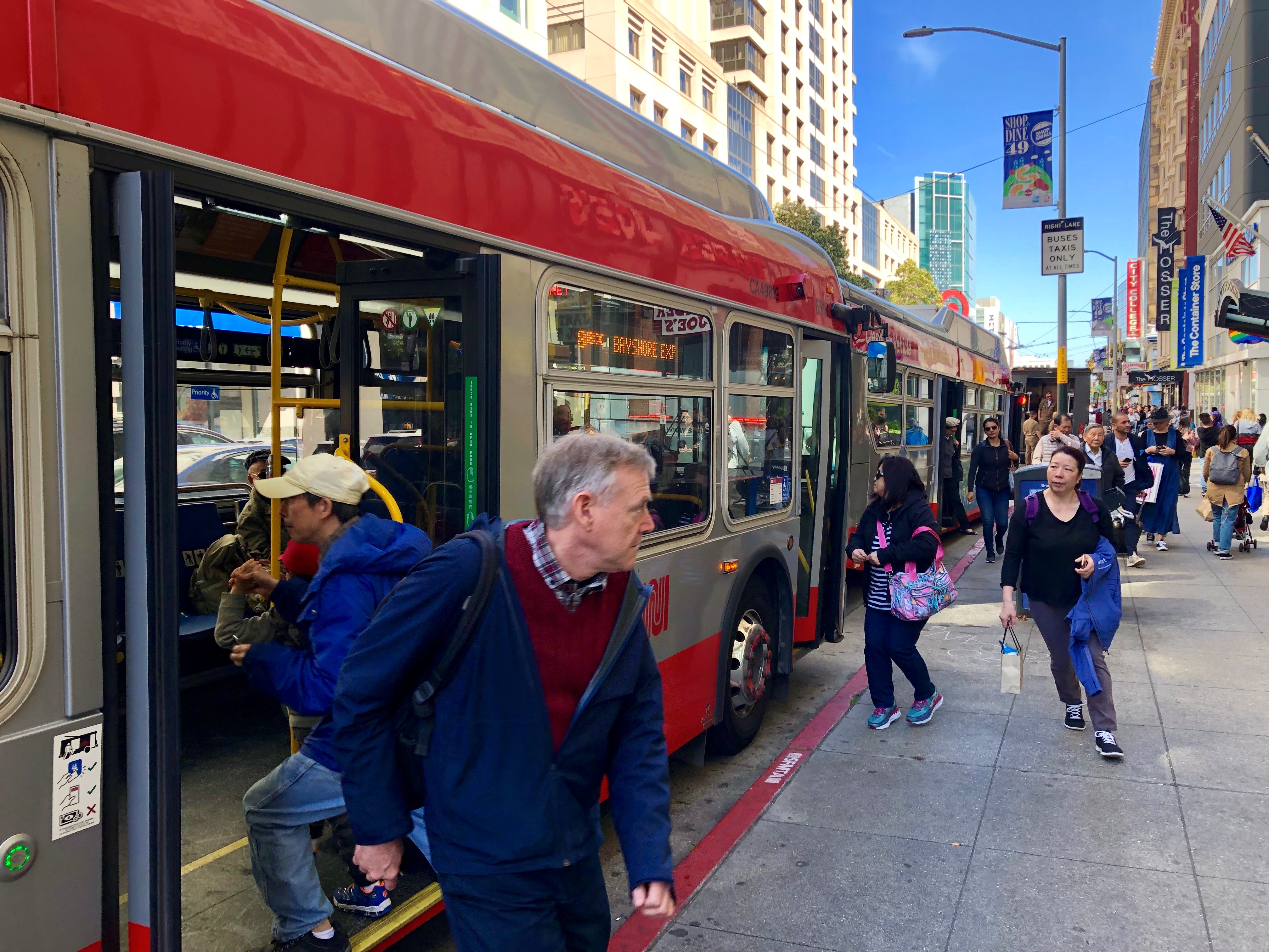 Improvements for Five of Muni's Busiest Bus Lines