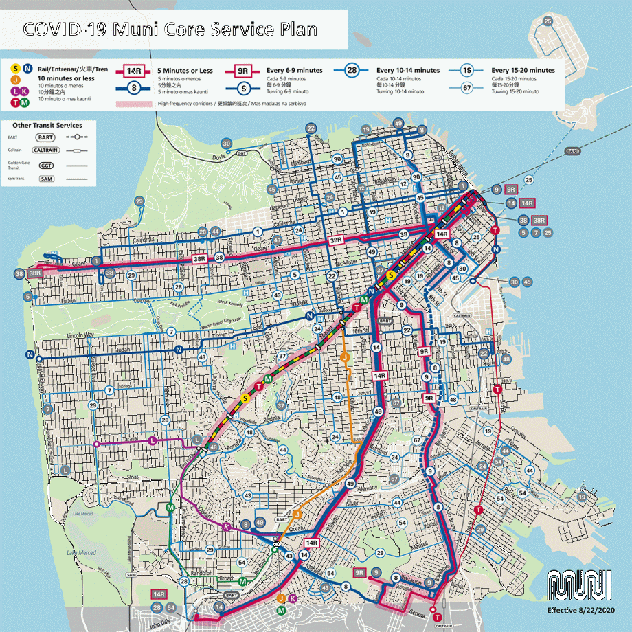 Major Muni Service Expansion August 22 | SFMTA